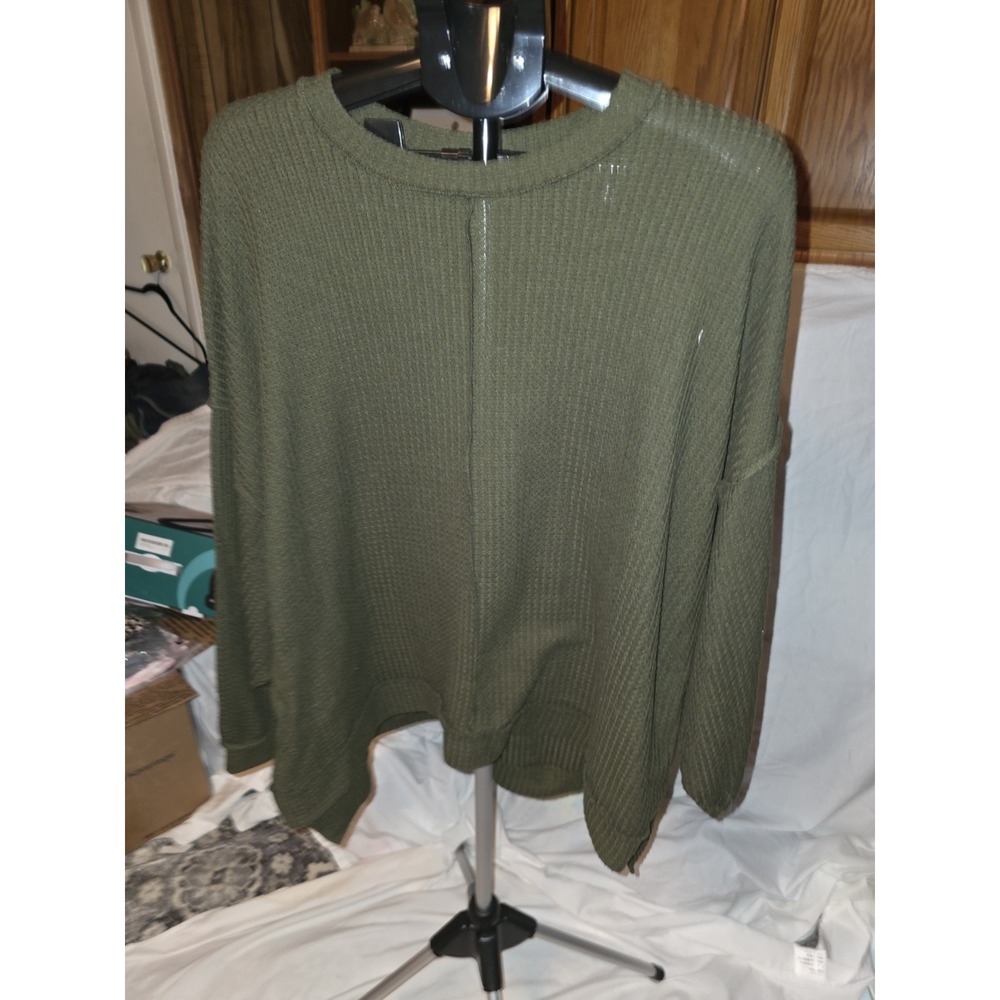 Zenana 2X/3X Long Sleeve Womens Thermal Shirt.‎